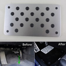 Universal Silver Car Floor Mat Foot Heel Scuff Plate Non-slip Carpet Patch 2MM 1 Custom Car Mats price