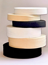 30mm & 50mm 100% Cotton Herringbone Tape Colours - Trim, Sewing, Binding, etc Cotton price