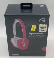 Altec High Performance Women’s Headphones Red 2013 New Sealed Women's Headphones price