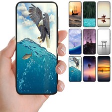 For Huawei Series - Seascape Theme Print Mobile Phone Back Case Cover #1 Mobile Phone Back Cover price