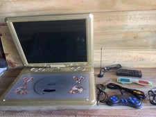 SAST FL-108A dvd Player Portable DVD Player GOLD COLOR - USB DVD MANY FUNCTIONS Portable DVD Players price