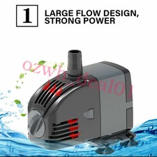 Adjustable Flow Aquarium Pump Water Submersible Fish Tank Fountain Pond Marine Water Pump price
