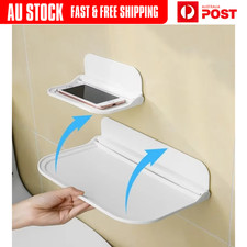 Folding Wall Mounted Shelf Saving Space Foldable Storage Rack Punch-Free. Wall Shelf price