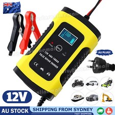 Car Battery Charger 12V 6A Model LCD Smart Battery Repair Boat Caravan Truck New Battery Charger price