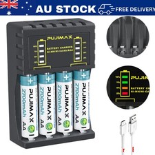 Intelligent Battery Charger 4-Slot For AA AAA NI-CD NI-MH Rechargeable Batteries Battery Charger price
