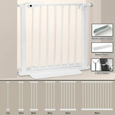 Adjustable Baby Pet Child Kids Safety Security Gate Stair Barrier Door Extension Safety Gate Extension price