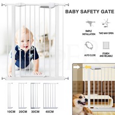Adjustable Baby Pet Child Kid Safety Security Gate Stair Barrier Door Extension Safety Gate Extension price