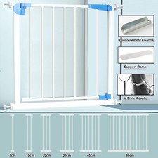 Adjustable Baby Pet Child Kid Safety Security Gate Stair Barrier Door Extension Safety Gate Extension price