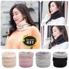 For Women Men Neck Warmer Tube Winter Knitted Scarf Thermal Warm Thicken Chunky Men's Neck Warmer price