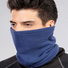 Neck Warmer Winter Fleece Snood Scarf Cap Wrap Thermal Ski Jogging Mens Unisex Men's Neck Warmer price