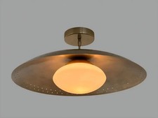 Mid century Globe Disk Brass Chandelier Modern Ceiling Light Italian Brass Chandelier price