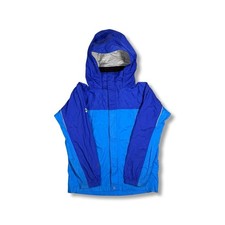 Marmot Waterproof Hooded Jacket Blue Rain Coat Youth Medium Age 10-13 Boys' Raincoat price