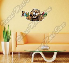 Cougar Crayons Paint brushes Gift Idea Wall Sticker Room Interior Decor 25"X13" Interior Wall Paint price