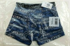 Calvin Klein Boys Boxer Brief 4T Blue Cotton Stretch Classic Fit Logo Waist New Boys' Boxer price