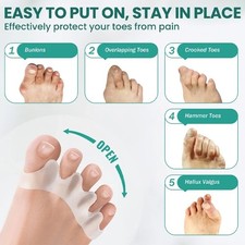 Silicone Gel Bunion Corrector Toe Separator Spreader Pain Relief Hallux Valgus Silicone price