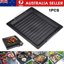 Camping Non-stick BBQ Grill Pan Tray Stove Barbecue Hot Plate For Outdoor Garden Garden Grill & Barbecue price