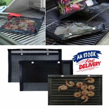 Garden Barbecue BBQ Grill Reusable Outdoor Picnic Baking Net Bags Non-Stick MeHA Garden Grill & Barbecue price