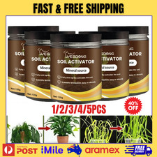 1/2/3/4/5PCS Soil Pro Activator, Liquid Fertilizer for Indoor Outdoor Plant 120g Fertilizer price