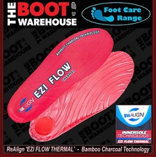 ReAlign EZI FLOW THERMAL Insoles.  Innersoles For Work Boots & Shoes. WARM COMFO Work Shoes price