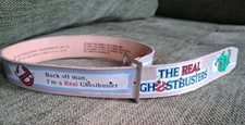 1986 Vintage Ghost Busters Youth Belt Genuine Bonded Leather Sz 20-22 Kids' Belts price