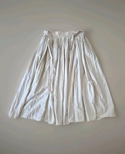 French Connection Skirt Maxi Sz 10 Pleated Beige Fully Lined NEW With Tags Skirt price