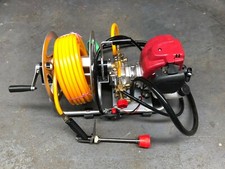 Garden Weed Sprayer Pump 4 Stroke Petrol Engine Motor Hose Reel Kit Pest Control Sprayer price