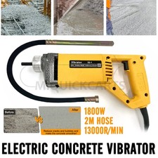 1800W Handheld Electric Concrete Vibrator 3600VPM 35mm Needle 2m Hose Cement AU Concrete Vibrator price