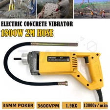 1800W Electric Concrete Vibrator 3600VPM 35mm Needle 2m Hose Cement Construct AU Concrete Vibrator price