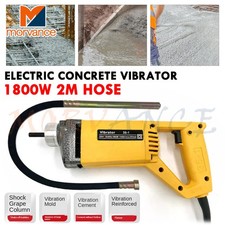 1800W MAX Handheld Electric Concrete Vibrator 3600VPM 35mm Needle 2m Hose Cement Concrete Vibrator price