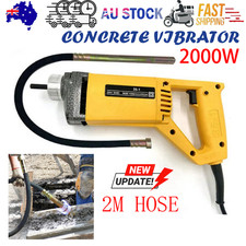 2000W Handheld Electric Concrete Vibrator 3600VPM 35mm Needle 2m Hose Cement Concrete Vibrator price