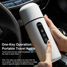 Travel Electric Kettle 12V/24V Portable Car Hot Water Heater Coffee Warmer Water Heaters / Kettle price