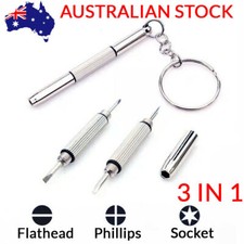 Mini Screwdriver 3 in 1 Keychain Glasses Watch Phone Screw Repair Tool Keyring Screwdriver price