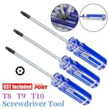 T8 T9 T10 Torx- Security Magnetized TamperProof Screwdriver Tool Xbox 360 PS3 AU Screwdriver price