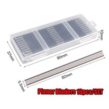 10pcs Planer Blades Reversible Carbide 82mm For MAKITA BOSCH HITACHI w/ BOX Planer price
