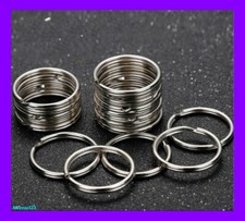 15/20/25/28/30/32mm Stainless Steel Metal Key Holder Split Ring Keychain Keyring Key price