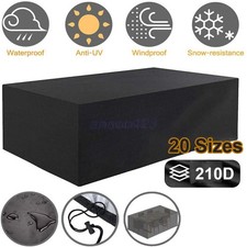 25SIZE Waterproof Outdoor Furniture Cover Garden Rain UV Sofa Table Protector*** Garden Table price