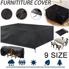 Waterproof Outdoor Furniture Cover Garden  6-10 Seater UV Patio Table Protector Garden Table price