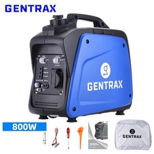 Gentrax Inverter Generator 800W AC/DC Outlet Petrol Home Emergency Backup Power Generators price