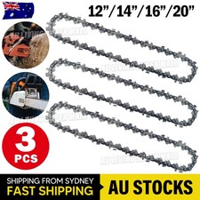 3PCS Chainsaw Chain Blade Saw Chains Semi Chisel 12" 14" 16" 18" 20 Inch Saw price