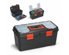 13" TOOL BOX MAESTRO PLASTIC CHEST BAG STORAGE BAG CASE & TRAY HEAVY DUTY NEW Tool Bag & Cabinet price