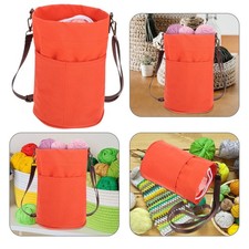 Yarn Storage Organizer Cabinet Knitting Tool Bucket Crochet Project Bags Kit Tool Bag & Cabinet price
