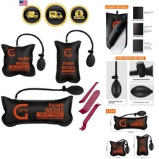 Air Wedge Pump Tool Kit 3 Pack Commercial Inflatable Leveling Alignment Tool Bag & Cabinet price