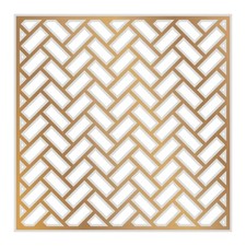 Cut and Foil Die Hotfoil Stamp Gentleman's Crafter Parquet Tiles Background Parquet price