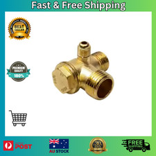 3-Way Air Compressor Valve Male Threaded Non-Return Check Parts Connector Tool Air Compressor price