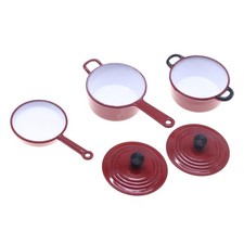 Dollhouse Accessories Pots and Pans 1/12 Scale Pots and Accessories price