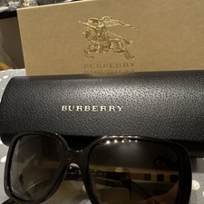 Burberry BE4198F Polarized UV400 Oversized Square Tortoise Sunglasses 140mm Women's Sunglasses price