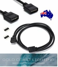 1-10M Black White LED RGB Light Strip Extension Cable Lead Connector Cord 4 Pin LED Lighting price