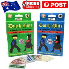 2 Pack Dutch Blitz Original Pack Expansion Pack Set Card Game Great Family Party Game Set price