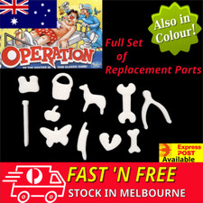 Operation Board Game Replacement  Missing Spare Body Parts Set 11 Colour/White Game Set price