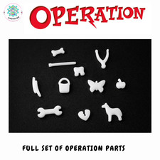 Operation Board Game Complete  Set Of 11 Replacement Body Spare Parts Game Set price